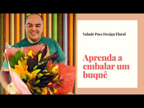 Vídeo: Como Embalar Um Buquê De Flores