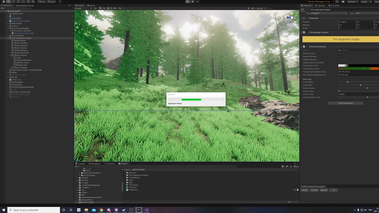 Connecting Enviro with The Vegetation Engine - YouTube