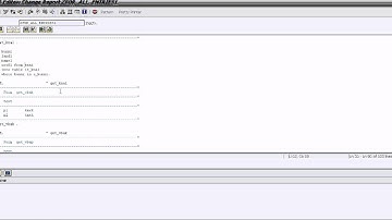 SAP- Report using For all entries #sap #abap