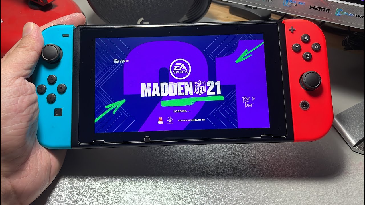 EA Sports Madden NFL 21 Gameplay On Nintendo Switch 