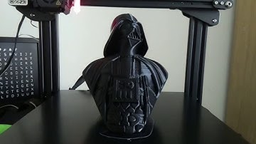 Timelapse: Darth Vader bust on CR-X Pro