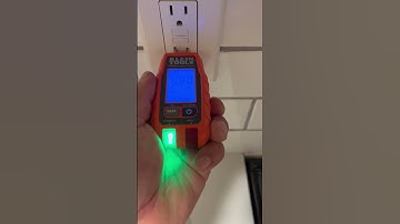 Testing a GFCI outlet #gfci #electrician #kleintools