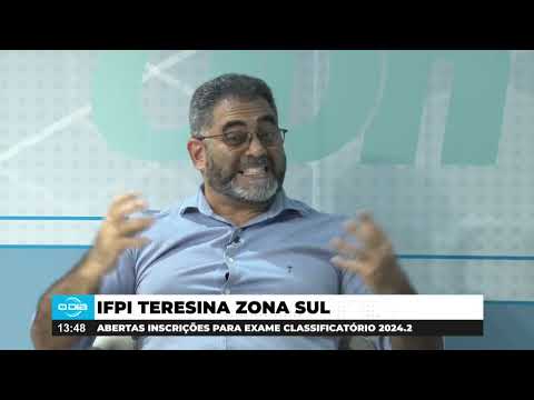 Entrevista com Germano Luz diretor do IFPI zona sul (10 05 24)