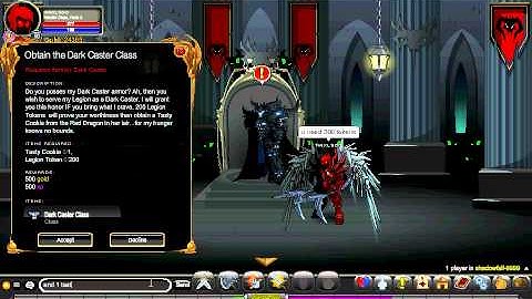 =AQW=Newest class in aqworlds DARK CASTER CLASS 2014