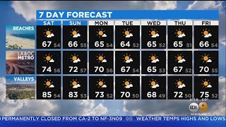 Alex Biston's Weather Forecast (April 10)