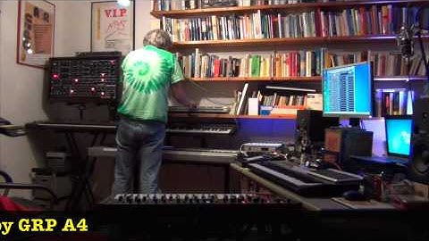 Analogue Jam with the DSI Pro2, the GRP A4, Doepfer Dark Time and John Wegner
