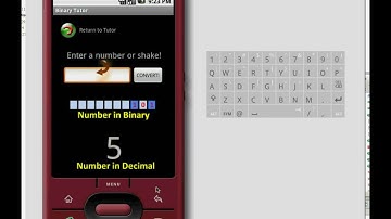 AgileSpartans Binary Tutor Video (Emulator)