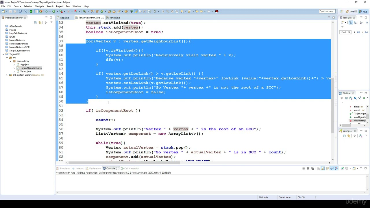 051 Tarjan implementation I | Computer Monk 🔴