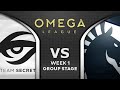 SECRET vs LIQUID - GAME OF THE DAY! - OMEGA League Dota 2 Highlights 2020