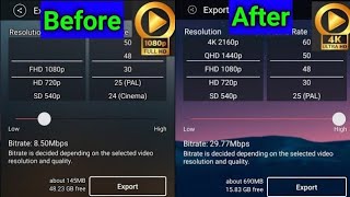 how to make 4k video in kinemaster || how to export 4k in kinemaster || kinemaster 4k export screenshot 5