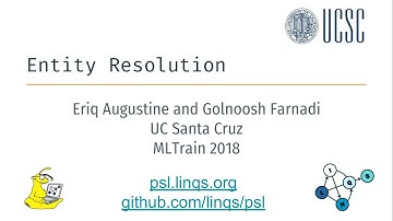 (MLTrain@UAI2018, Probabilistic Soft Logic) Entity Resolution