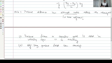 Lecture 29 - CFD - Staggered grids to avoid pressure-velocity decoupling / checkerboard pressure