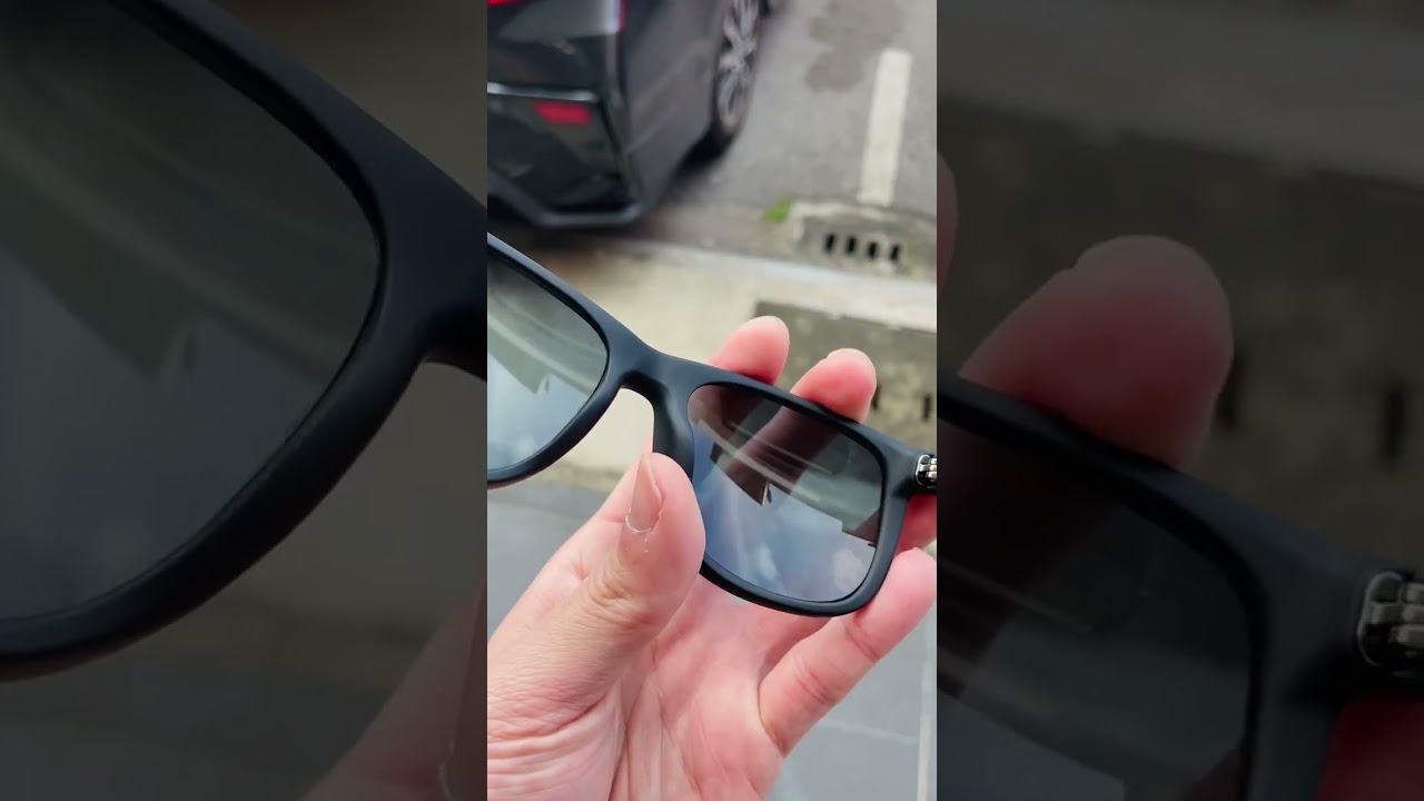 Ray Ban Justin RB4165F | Black / Blue Polarized (55)