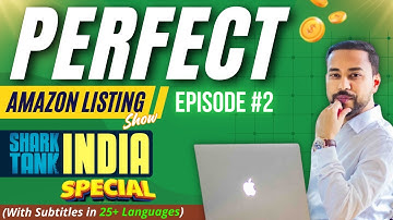 Amazon Product Listing Analysis 🔥 Shark Tank 🔥 𝐏𝐄𝐑𝐅𝐄𝐂𝐓 𝐀𝐌𝐀𝐙𝐎𝐍 𝐋𝐈𝐒𝐓𝐈𝐍𝐆𝐒 𝐒𝐇𝐎𝐖 - Ep 02 🔥 Amazon SEO