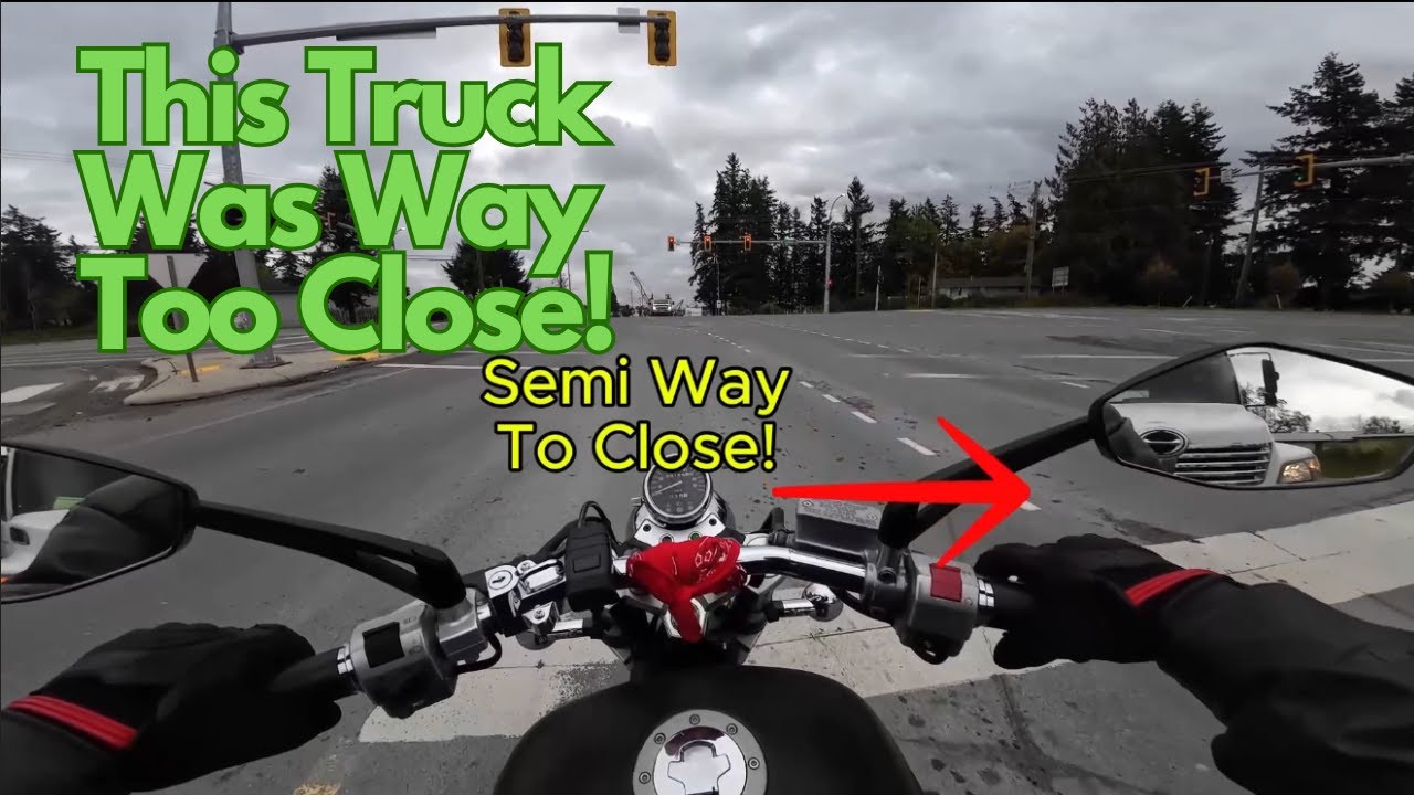 Almost Rear Ended By A Truck During Christmas Holidays! - YouTube