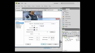 Adobe Dreamweaver:  Page Properties