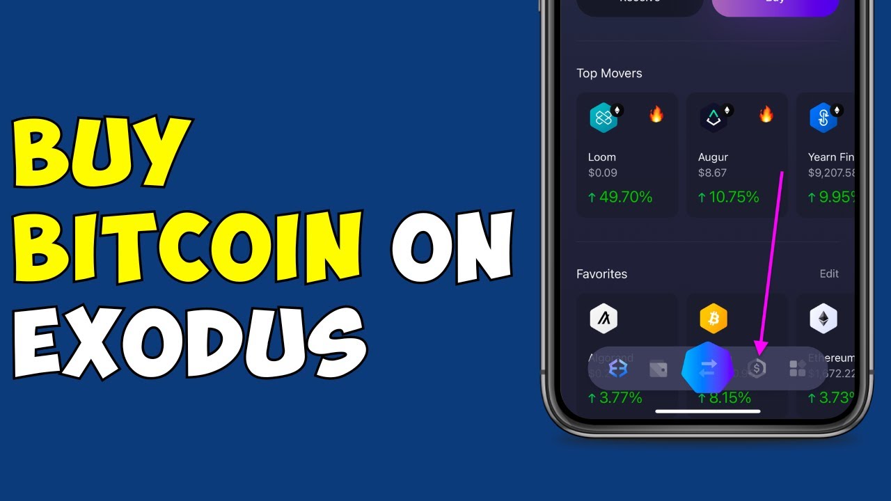 How To Buy Bitcoin On Exodus