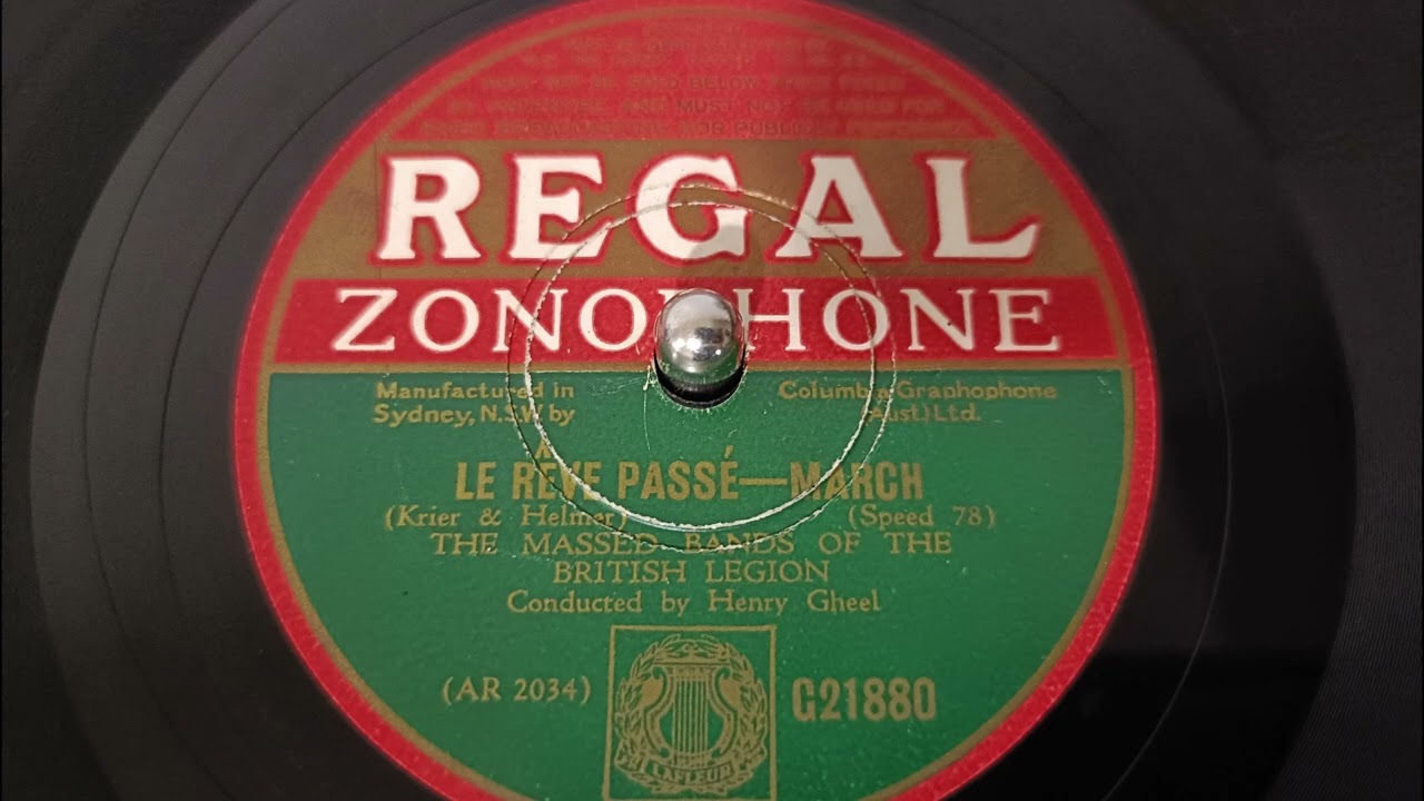 La Reve Passe (1933) - The Massed Bands of the British Legion
