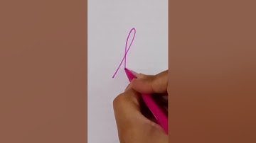 " l " Small Cursive Writing ✍️ #shorts #youtubeshorts #english