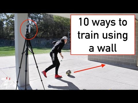 10 WAYS TO TRAIN ON YOUR OWN USING A WALL | Joner 1on1 Football Training