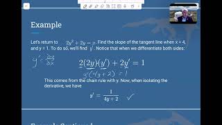 Full Unit 2 Lesson 6: Implicit Differentiation Update