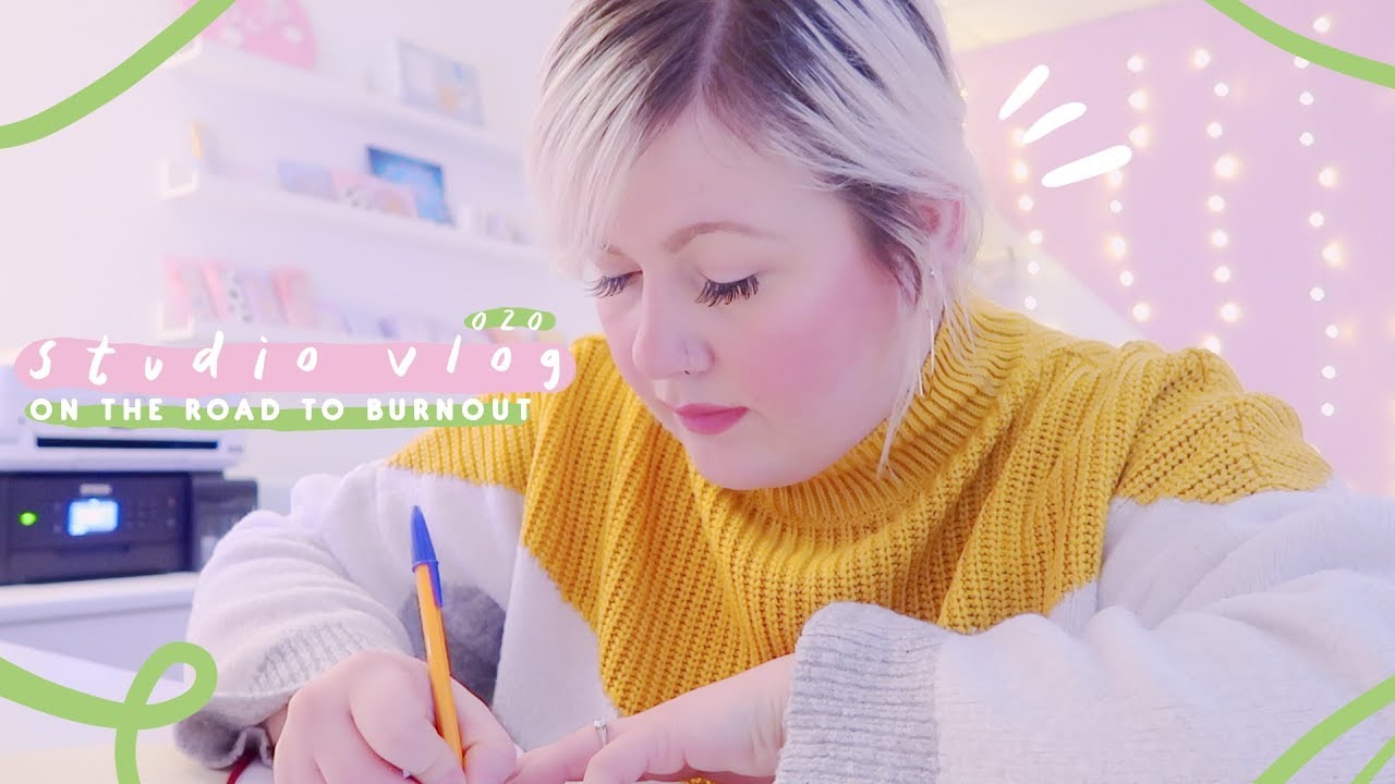 STUDIO VLOG 020 | On the Road to Creative burnout.