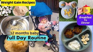 24hrs Routine Of 12 Month Old Baby? | Baby Food Recipes | Ushna & Mama