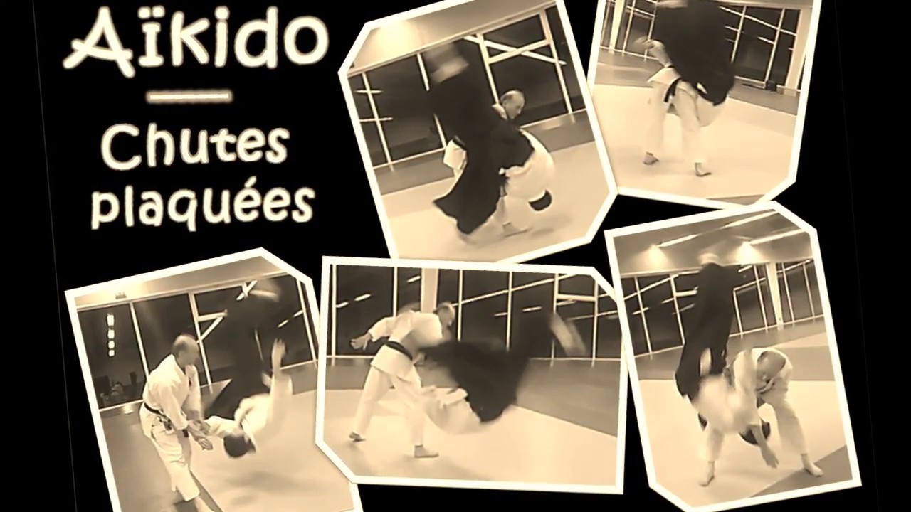 Aïkido : Ukemi - Les chutes plaquées (avec des ralentis)