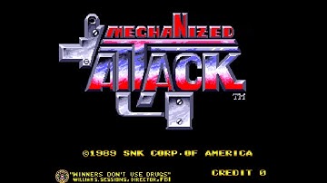 Mechanized Attack (Arcade) - Opening/Demo
