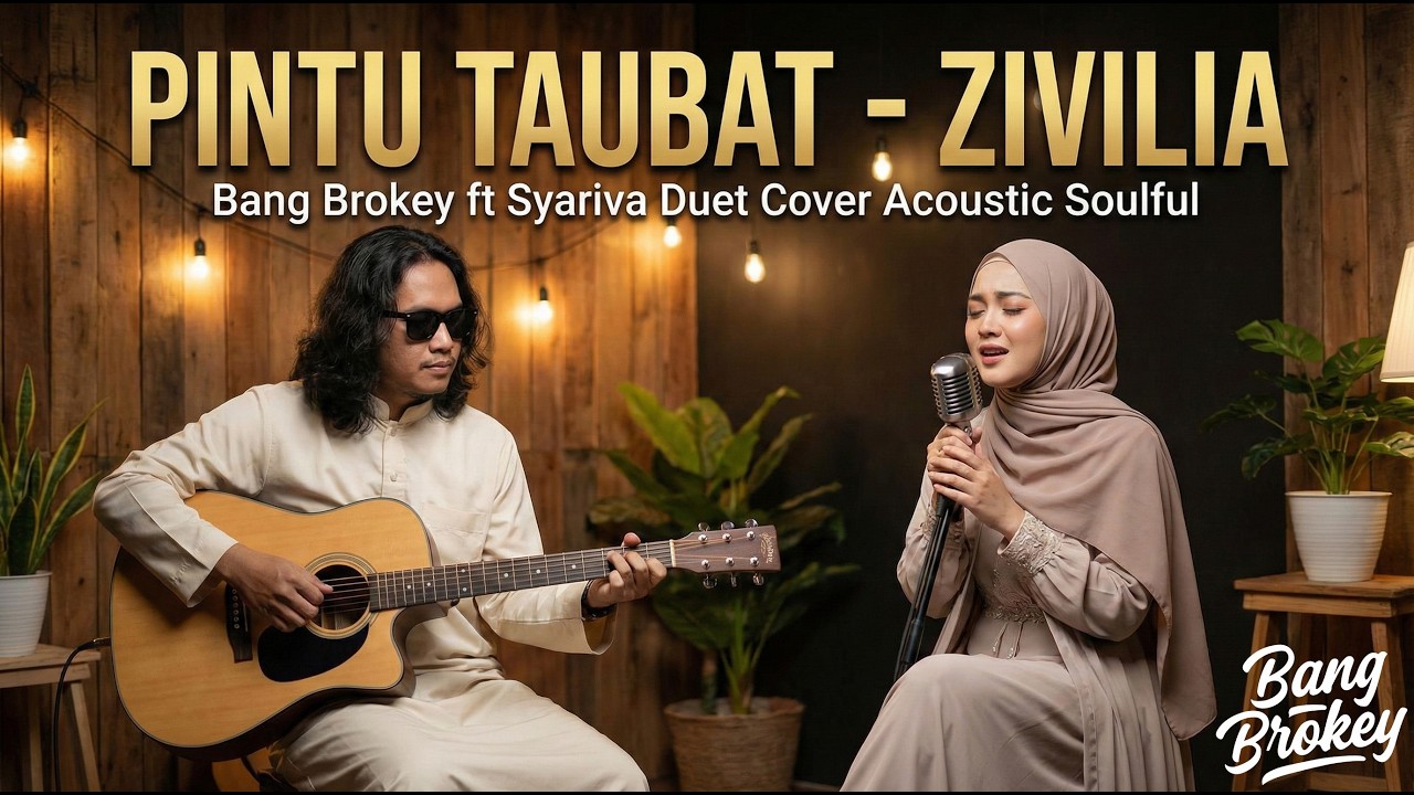 DUET RELIGI MENYENTUH HATI | PINTU TAUBAT - ZIVILIA | Syariva ft. Bang Brokey (Cover)