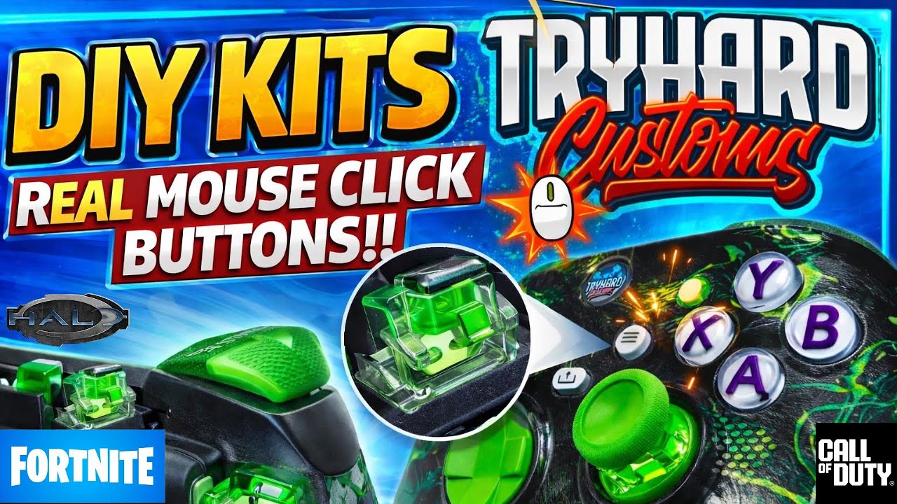 DIY Mouse-Click Button Kit - YouTube