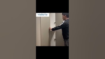 How to install Push to Open Touch Release Lock? #hardwaretools #woodworking #vadania#cabinethardware