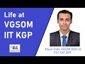 Life at VGSOM, IIT Kharagpur | Insights into #vgsom #iitkgp by 2020-22 batch student