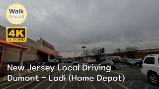 【4K60】 Driving - New Jersey Local Driving: Dumont - Lodi (Home Depot) Net Worth