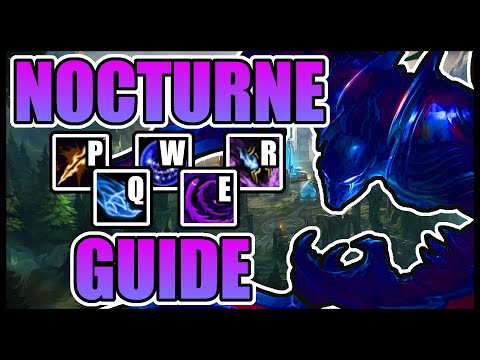NOCTURNE Abilities in Under 4 Minutes [League of Legends]