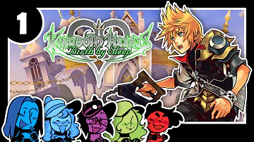 Restarting the playthrough (KH Birth By Sleep; Part 1/2) || Nudge And Prod Streams