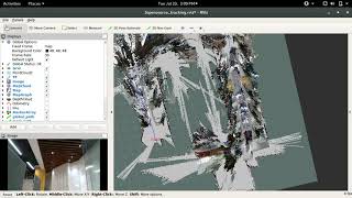Mapping using RTAB Map with realsense D435 and Rplidar A208 | SLAM | ROS