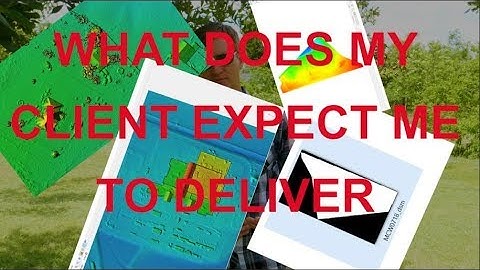 Photogrammetry Deliverables- What you NEED to know
