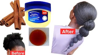 Mix Vaseline & Cinnamon For Powerful Hair Growth Healthy Natural Hair