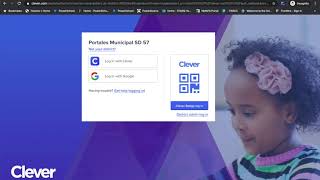 Logging into Google Classroom and Clever for Portales Schools
