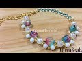 DoreenBeads Jewelry Making Tutorial - How to DIY Glass Beaed Bracelet