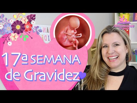 Vídeo: 17 semanas de gravidez - o que esperar