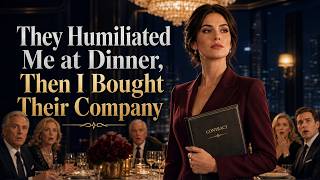 Celebrity They Humiliated Me at Dinner, Then I Bought Their Company Wealth