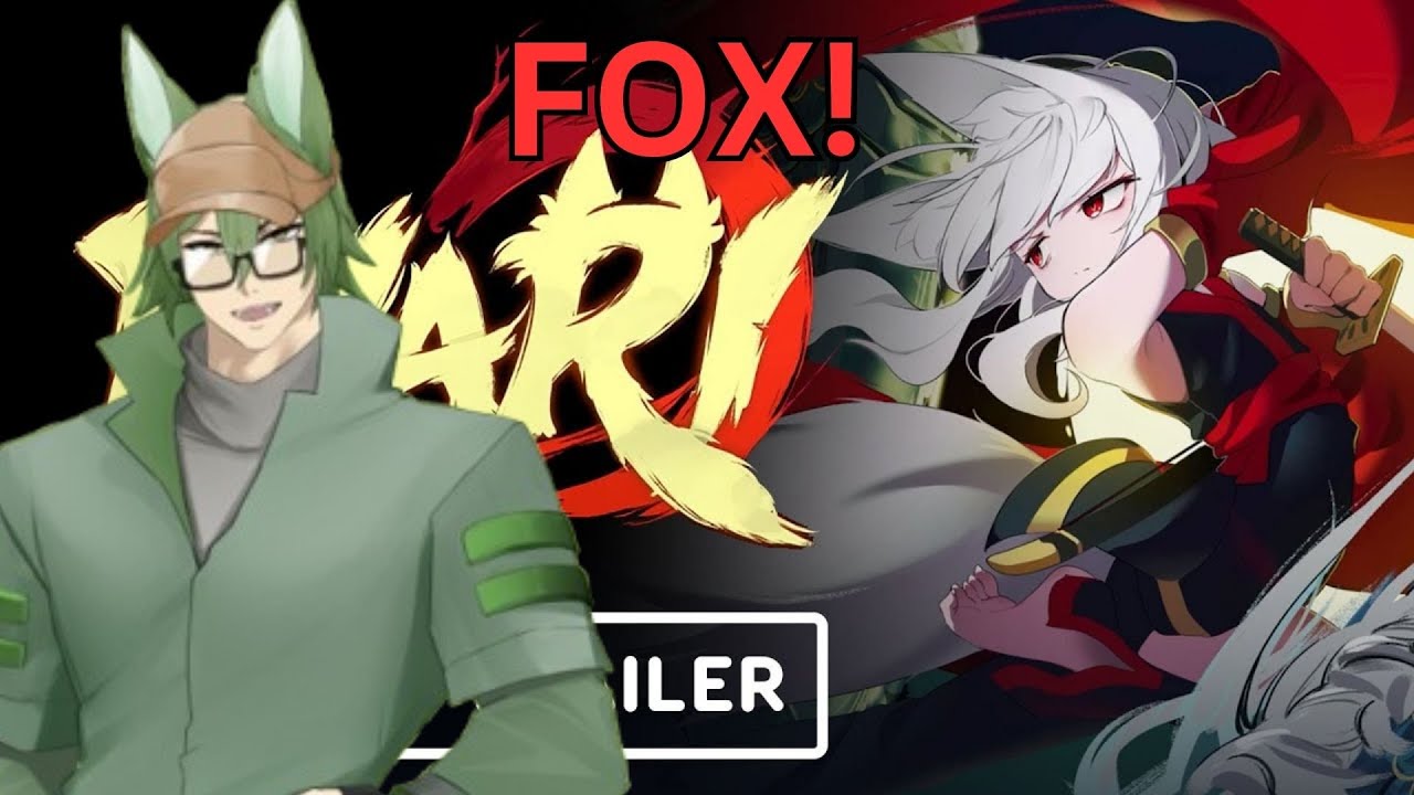 Реакция виртуальных ютуберов на INARI - Официальный анонс-трейлер