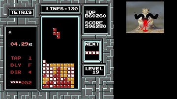 NES Tetris - My First Recorded Maxout