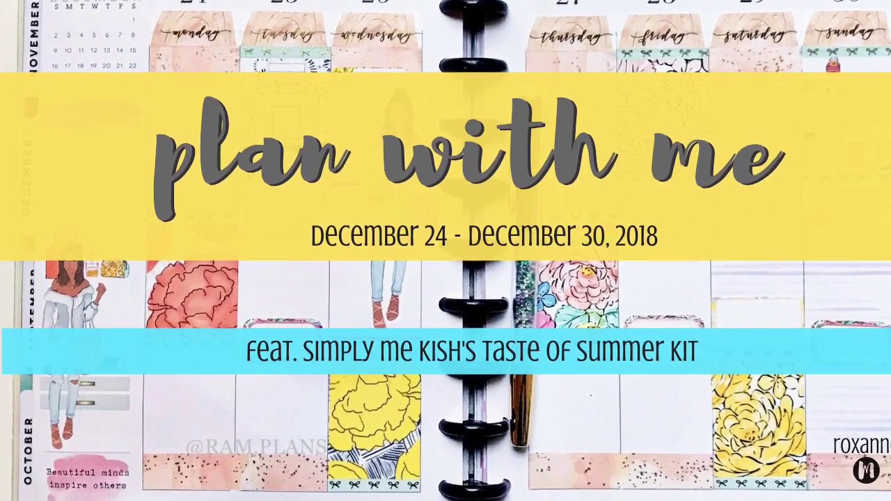 PLAN WITH ME | Taste of Summer (Simply Me, Kish)