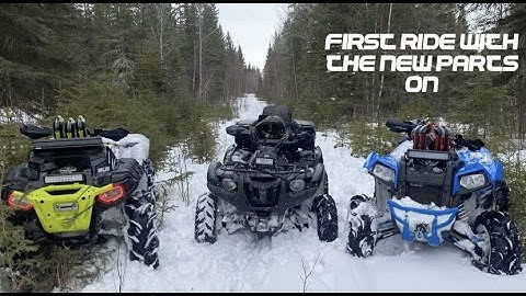 2020 Polaris Sportsman High Lifter 1000, Grizzly 700 And Scrambler 850xp With 2