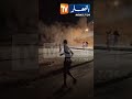 فيديو حصري لحظة سقوط عمارة ببشار فيديو حصري لحظة سقوط عمارة ببشار
