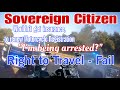 Sovereign Citizen in Texas Right to Travel Stopped, Arrested and Towed - Over Insurance?   Fail 