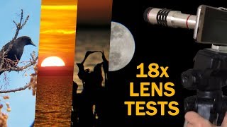 LENS TESTS! Smartphone 18x Telephoto lens zoom screenshot 3